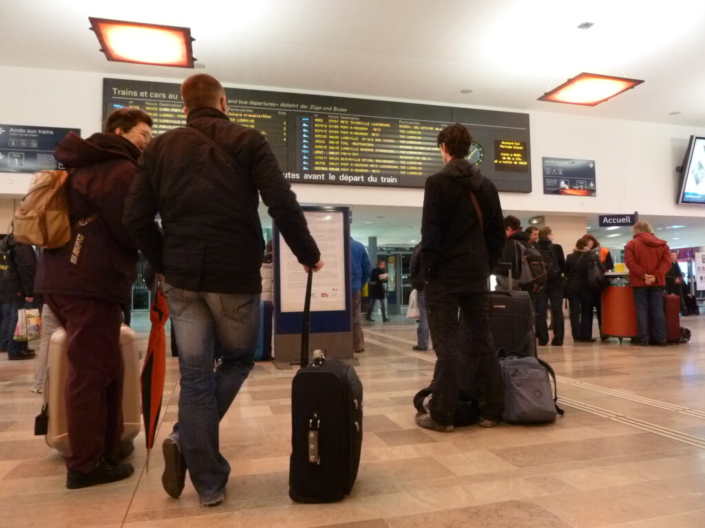 Un train immobilisé après une menace d’attentat à la Gare Lorraine TGV