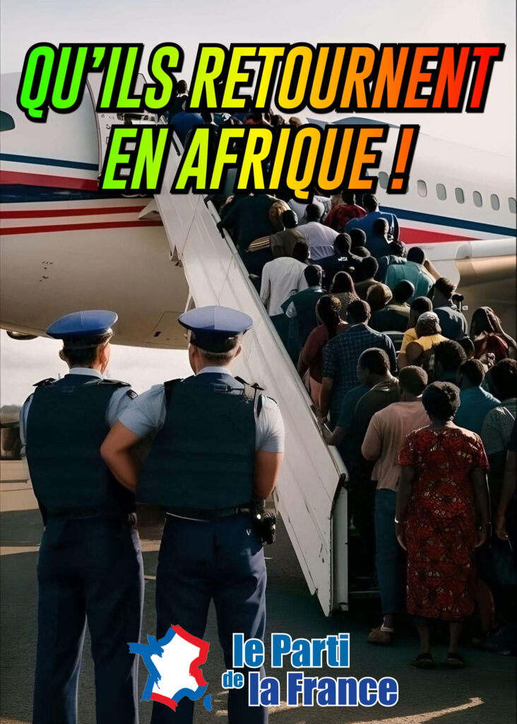 Choc en Meurthe-et-Moselle : ‘Qu’ils retournent en Afrique’, la prochaine affiche du parti de la France