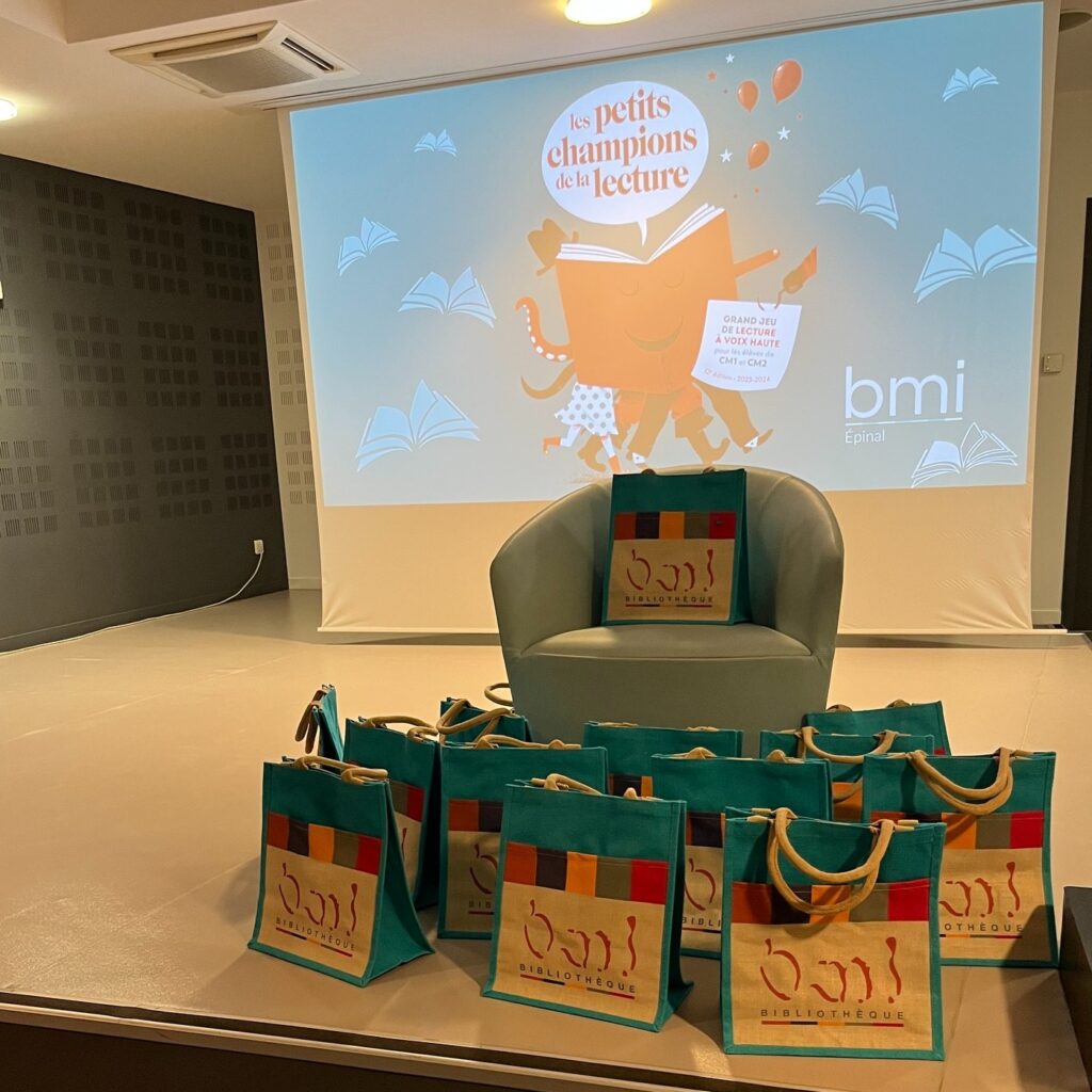 La finale « Les Petits champions de la lecture » à la bmi d’Épinal ce samedi 15 mars