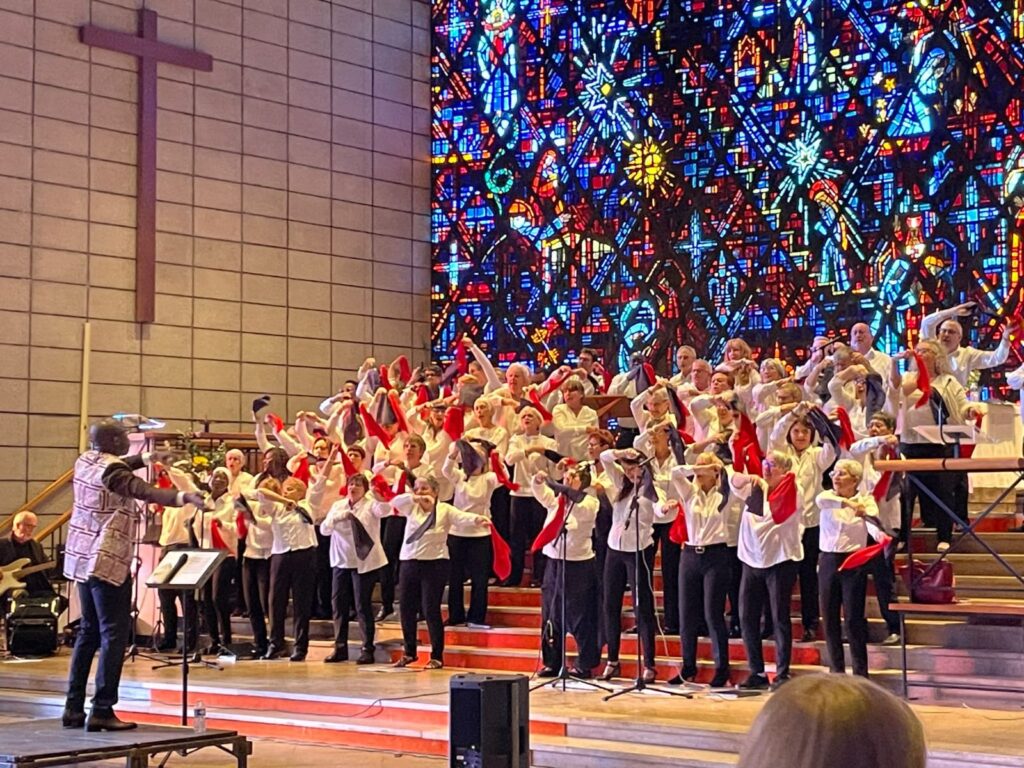 CONCERT DE LA CHORALE DES PEUPLES A XERTIGNY