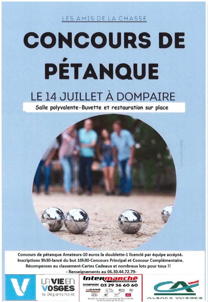 Concours de Pétanque Amateurs