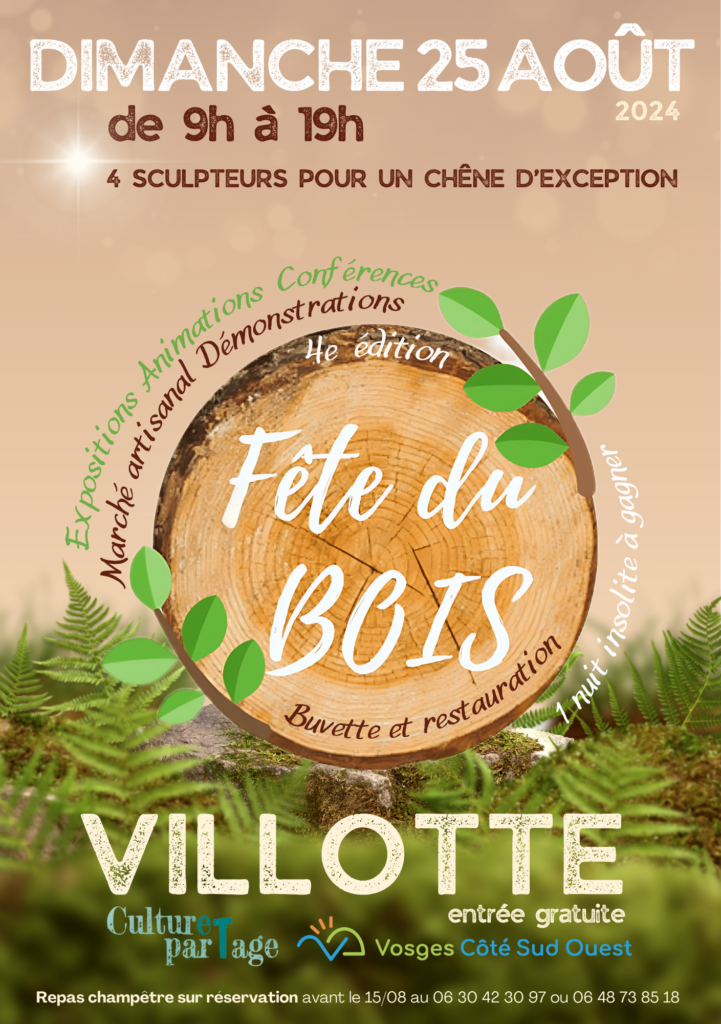 4e édition de la fête du bois de Villotte