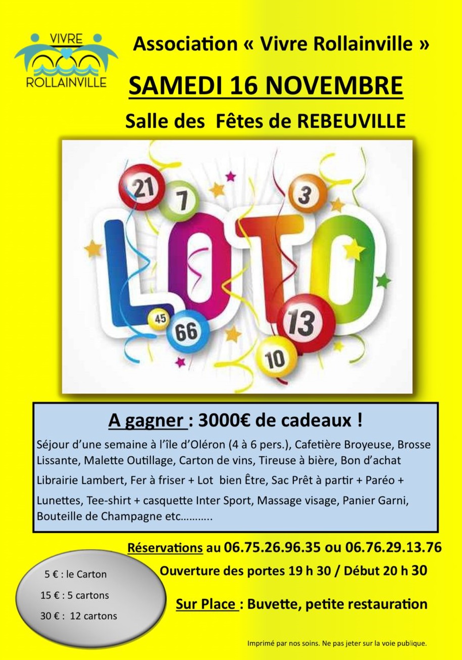 LOTO à ROLLAINVILLE